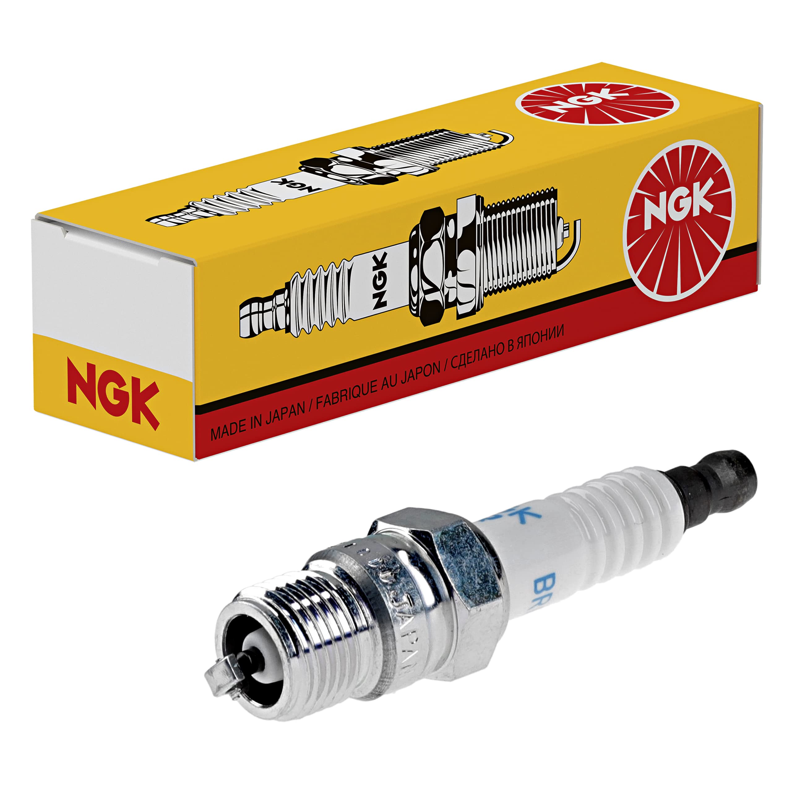 NGK 4323 Standard Spark Plug - BR6FS, 1 Pack, Spark Plugs - Amazon